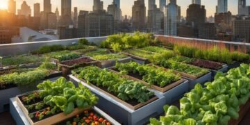 Rooftop Vegetable Garden