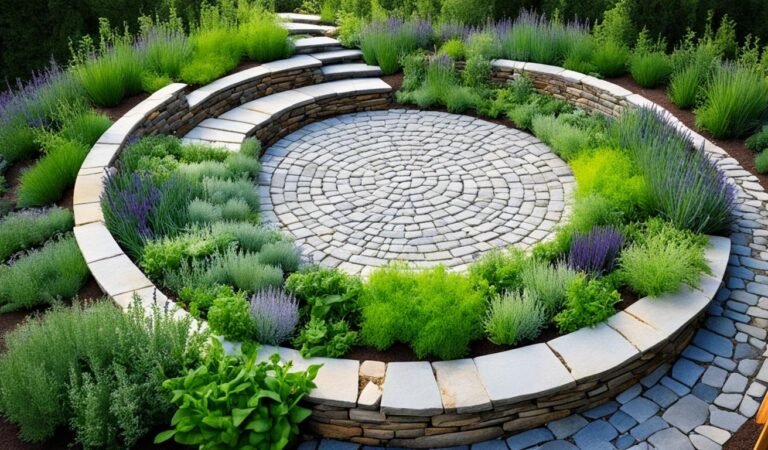 How to Build a Spiral Herb Garden | Spiral Garden Design