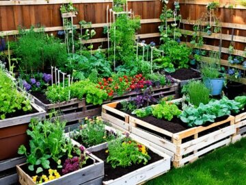 creating a veggie garden for free