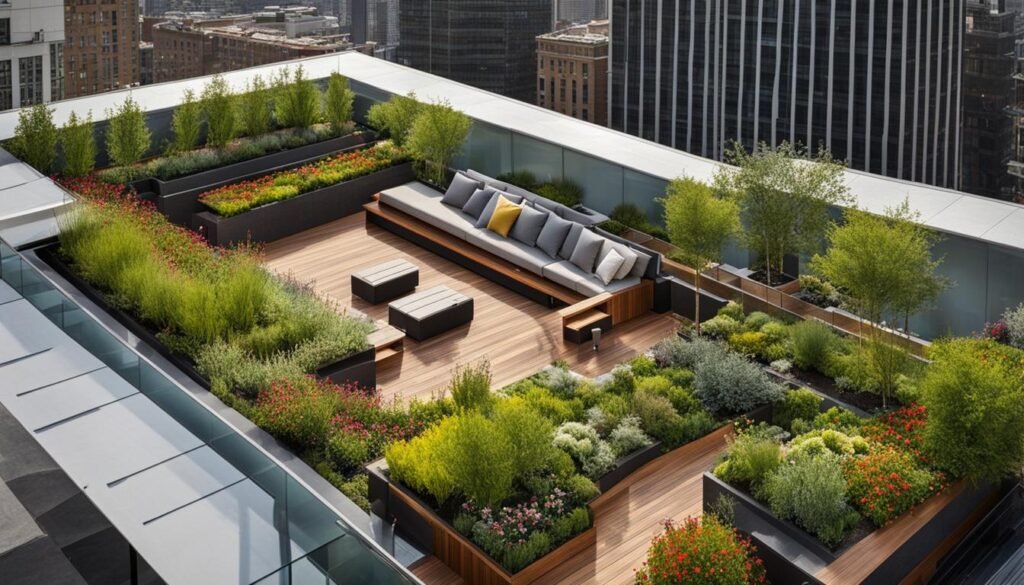 rooftop garden design