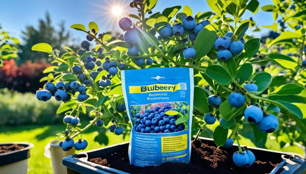 blueberry fertilizer for containers